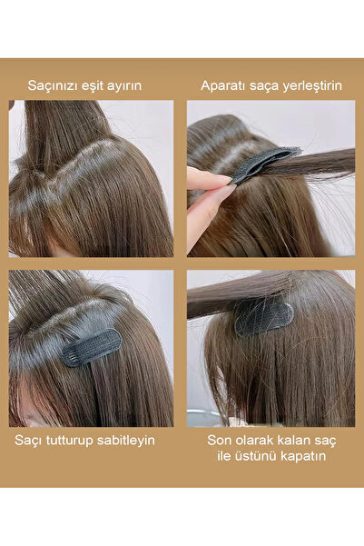 REDSHINE Σετ 2 σφουγγάρια και φουρκέτα για ανάγλυφο μαλλιών