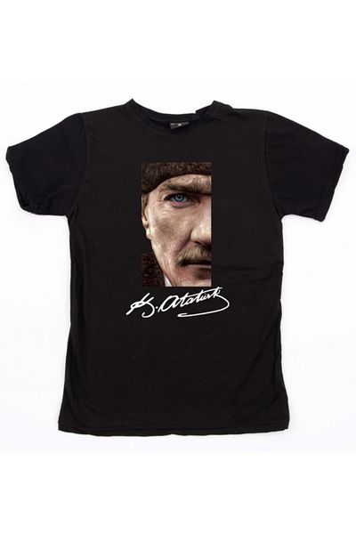 mAddog Ataturk Pasha Portrait - with Back Signature (Relax Fit) 9XL / 8XL / 7XL / 6XL / 5XL / 4XL / 3XL