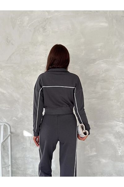 Velista Stripe Detailed Zippered Tracksuit Set