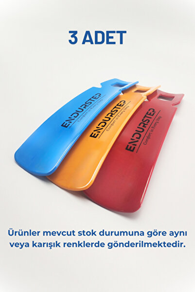 Endurstep Ayakkabı Çekeceği Plastik Kerata 14 cm (3 Adet)