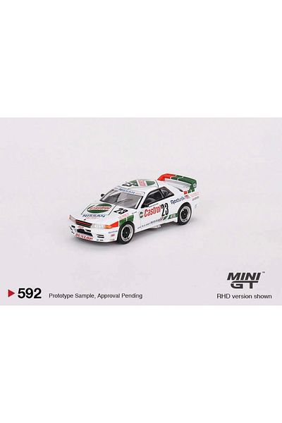 mini gt 1/64 Nissan Skyline Gt-R (R32) Gr. A # 23 1990 Macau Guia Race Winner Mgt00592