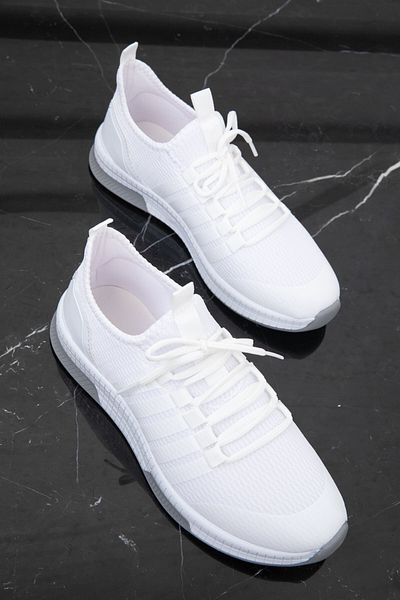 SOHO Weiße Damen Sneakers 16278