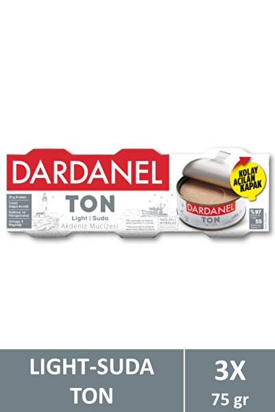 Dardanel Light Ton Balığı 3x75 gr