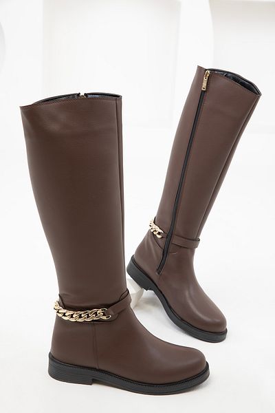 SOHO Brown Women's Boots 17521