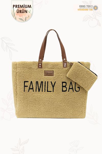 mordesign Morteddy Series - XL Large Size Women's Care Bag, Wallet and Baby Care Bag