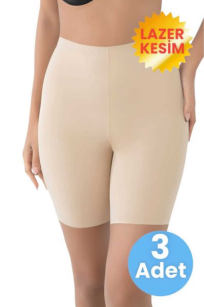 Uniquetrenders Women's Seamless Slimming and Lifting Laser Cutting Long Corset Set of 3