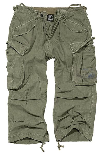 Brandit Herren Industry Vintage Cargo 3/4 Shorts