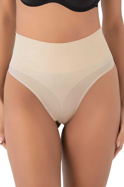 Uniquetrenders Women's Seamless Lower Abdominal Tightening String Panties Corset