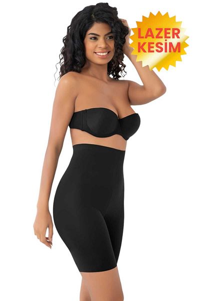 Uniquetrenders Women's Seamless Slimming and Gathering Laser Cut High Waist Leg Corset