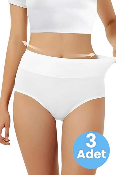 Uniquetrenders Women's Seamless Abdominal Lifting Slip Panties Corset Set of 3