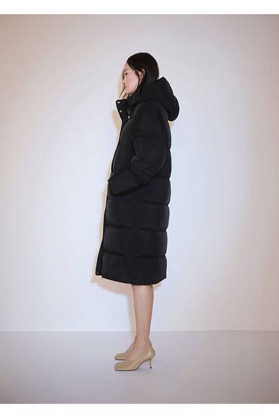 MANGO Woman Gesteppter langer Anorak