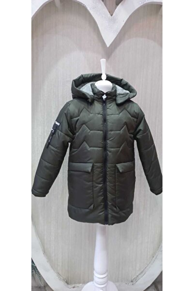 ÖFİ Kids Men's Inflatable Cool Removable, Hooded Waterproof Jacket OFI1830