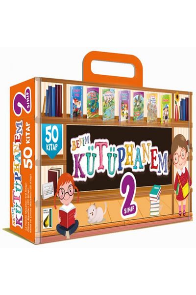 Nan Kitap 2. Classroom My Library Set - 50 Books (Drop Publishing House, with Preservation Bag)