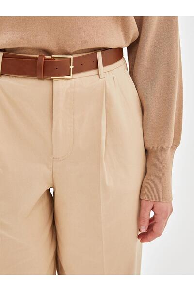 LC Waikiki LCW Vision Beli Kemerli Kadın Pantolon