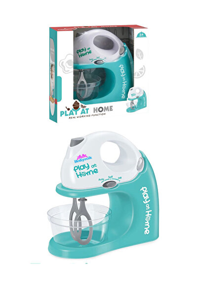 hediyecik لعبة المطبخ المتحرك باللون الأزرق مع الصوت والضوء