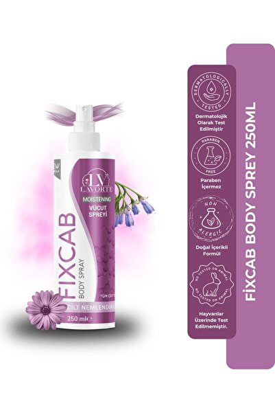 LAVORTE Fıxcab ,kaşıntı Için Vücut Spreyi 250 ml