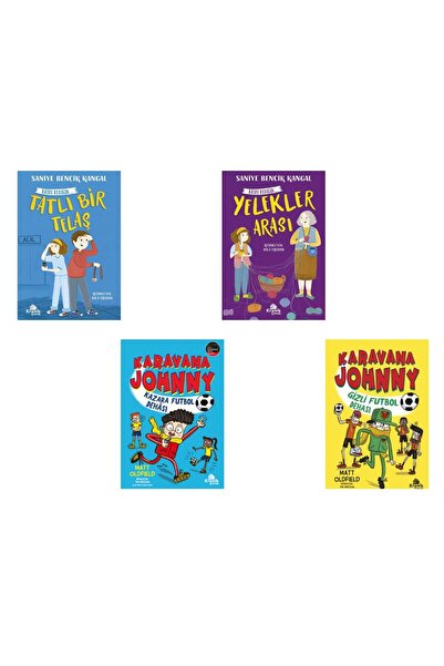Kronik Kitap Yelekler Arası - Tatlı Bir Telaş-Karavana Johnny 4 Kitap Set