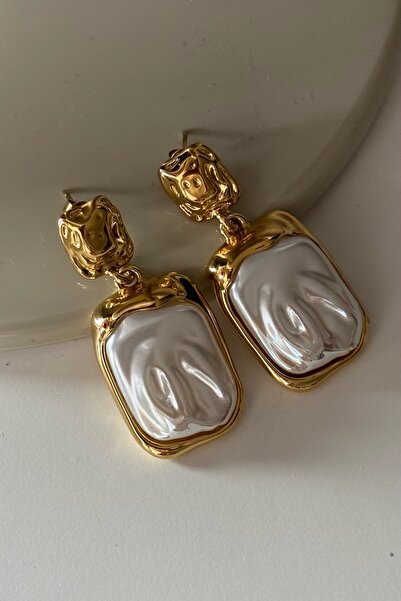 Beca Atelier 316L Çelik Antique Pearls Küpe