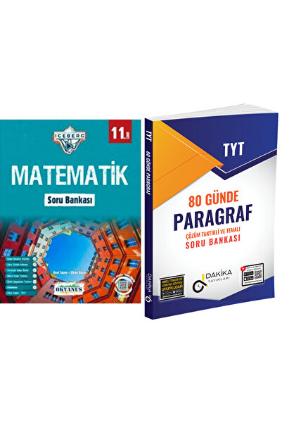 Okyanus Yayınları 11. Sınıf Iceberg Matematik ve Dakika Paragraf Soru Bankası...