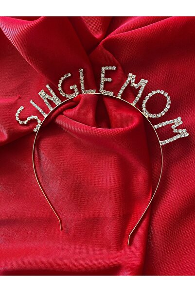 Hepimizin Gold Sıngle Mom Bekar Anne Parti Taçları