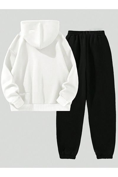 BukuriCO Los Angeles Printed Unisex Sports Set - Hooded, Winter Hoodie