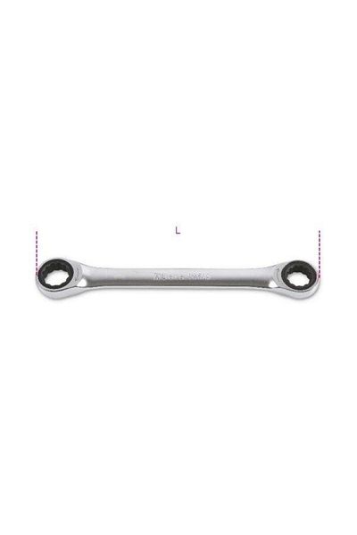 Beta 195as Star Ratchet Wrench 11/16x3/4 Mm