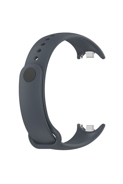 Dexmon حزام سيليكون متوافق مع Xiaomi Mi Band 8 Mi Band 9 Mi Band 10 مع دبوس معدني