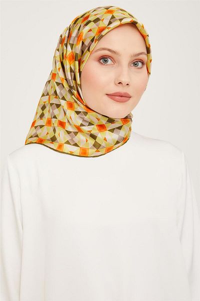 Armine Twill Silk Scarf 23ka9045 53