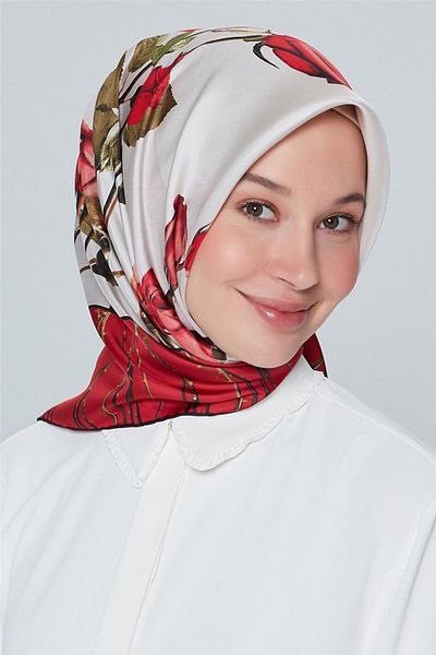 Armine Eșarfă din mătase Nostalgia Twill 18ya7240 31 32