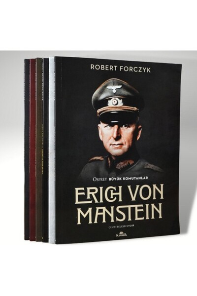 Kronik Kitap Osprey Büyük Komutanlar Seti 2.dünya Savaşı - 6 Kitap Takım
