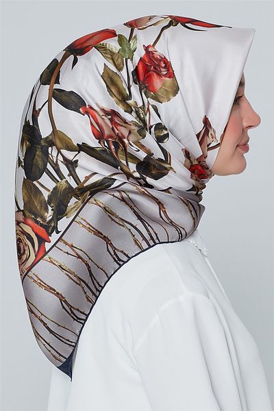 Armine Nostalgia Twill Silk Scarf 18ya7240 31 33