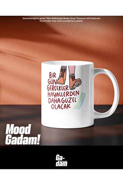 Gadam "يوم واحد سيكون الحقيقة لطيفة من الأحلام" - كوب المزاج - مجموعة المزاج