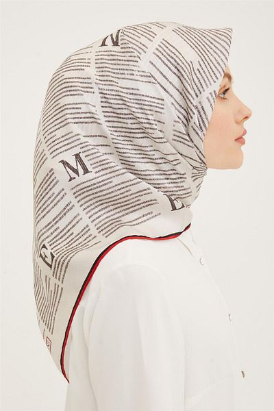 Armine Μεταξωτό κασκόλ Twill - 23ya8942 6 06