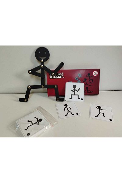 Pufi Wooden Stick Man