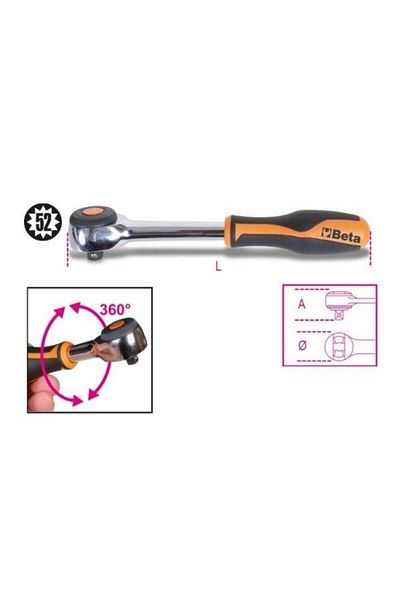 Beta 1/2'' Special Ratchet Sleeve 920/58
