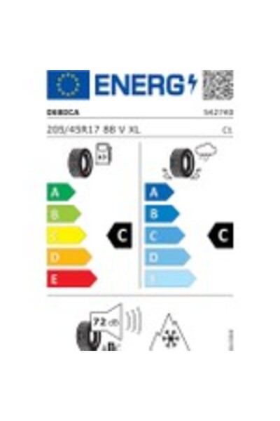 Debica 205/45 R17 88v Frigo Hp 2 Xl Fp Oto Kış Lastiği (ÜRETİM YILI: 2024)
