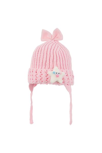 Kitti Kit -Girl's Beanie with Fleece Inside 1-4 Years (120-05)