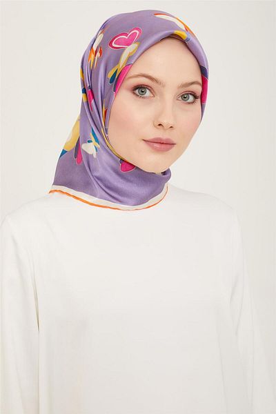 Armine Eșarfă din mătase twill 24ya9146 33 31