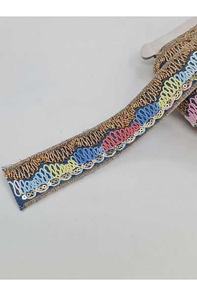 ÜNSALAN HOBİ Decorative Grout Strip Imported from India 1 Meter