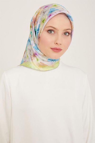 Armine Sura Silk Scarf 24Ya9108 82 82
