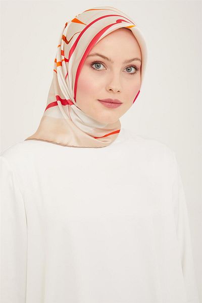 Armine Twill Silk Scarf 24Ya9115 31 02