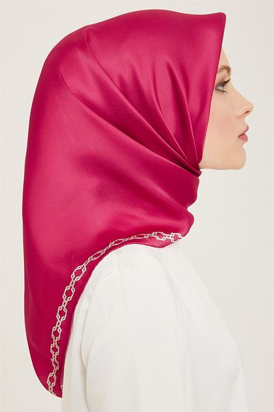 Armine Sura Silk Scarf - 24Ya9154 5 81 Model