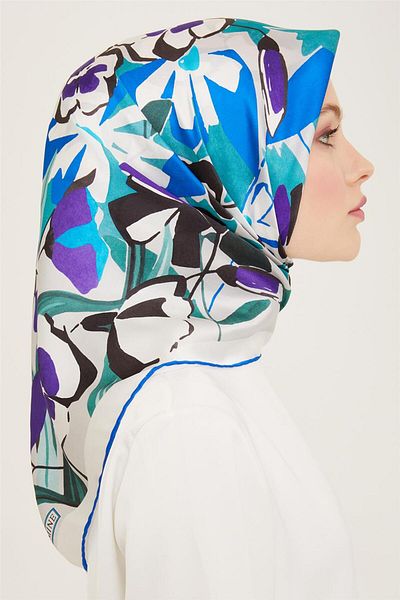 Armine Sura Silk Scarf 24Ya9153 82 04