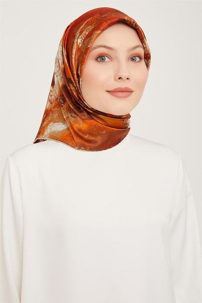 Armine Μεταξωτό κασκόλ Twill 23ka9015 07