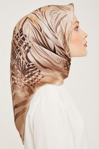 Armine Twill Μεταξωτό Κασκόλ 23ka9038 04