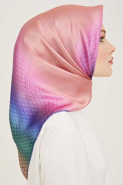 Armine Twill Silk Scarf 24Ya9104 52 03