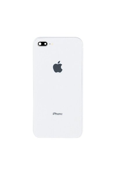 EYKA ELEKTRONİK iPhone 8 Plus Uyumlu Kasa Kapak Beyaz Dolu