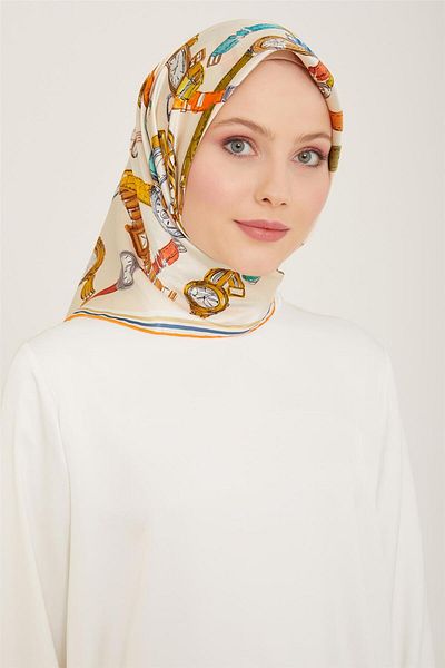Armine Μεταξωτό κασκόλ Twill 24ya9141 80 31