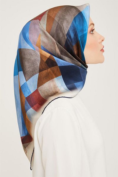 Armine Twill Μεταξωτό Κασκόλ 23ka9024 02