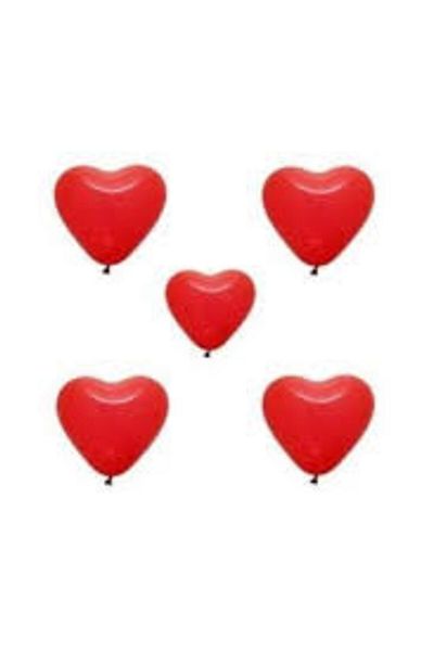 FRD GROUP Heart Balloon Without Printing 12Th 100 Pieces (5235)